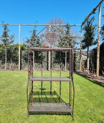 Rek - Metal - Bloemenrek - Patio - tuin