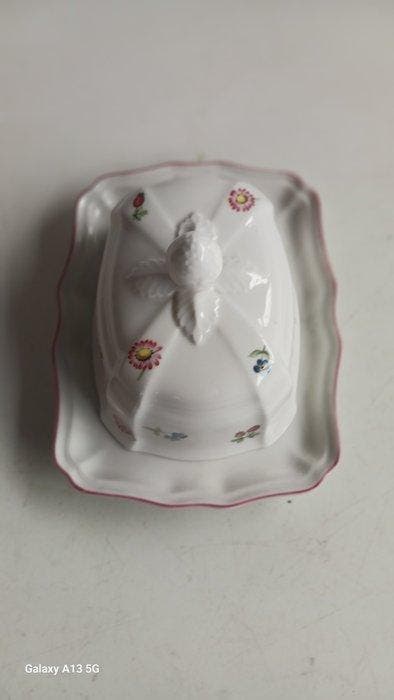 Villeroy & Boch - Schaal (2) - Porselein - Boterkom en kaas, Antiquités & Art, Antiquités | Meubles | Tables