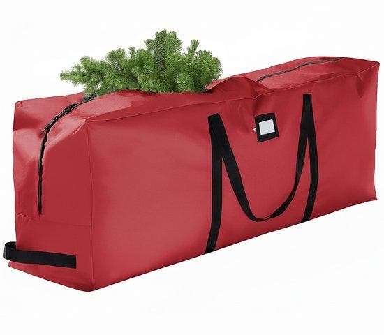 2dekans | TTD® Kerstboom Opbergtas Rood - 434 L - 600D, Diversen, Kerst, Ophalen of Verzenden