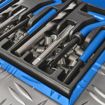 Datona Helicoil set, schroefdraad reparatieset 88-delig -, Ophalen of Verzenden, Nieuw