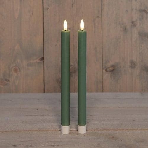 Ledkaars 3d flame candle jade groen annas collection d 2,5, Hobby & Loisirs créatifs, Bricolage