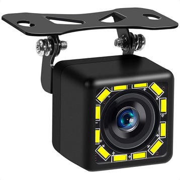 Strex Achteruitrijcamera - Universeel RCA -12 LED Nachtzicht, Verzenden, Nieuw