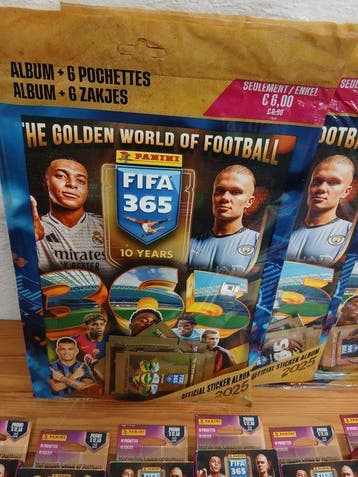 2024/25 Panini fifa 365 10 years 5 startersets en 1650