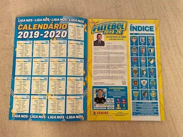 Panin Futebol 2019/20 Compleet album, Nieuw