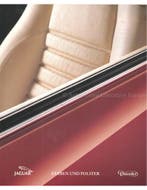 1992 JAGUAR / DAIMLER LAK- EN INTERIEURKLEUREN BROCHURE