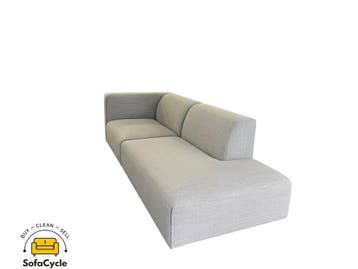 Prostoria 3-zit beige in stof, open einde – tweedehands, Verzenden, Nieuw