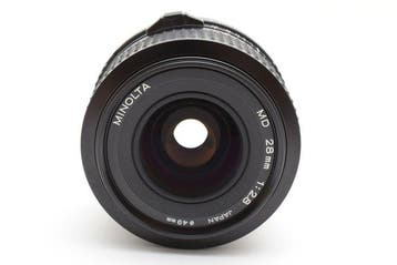 Minolta MINOLTA MD 28mm 1:2.8 Cameralens, Nieuw
