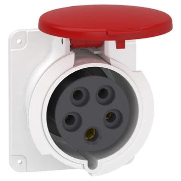 Schneider Electric Industriële Paneelstopcontact 32A 400V, Verzenden