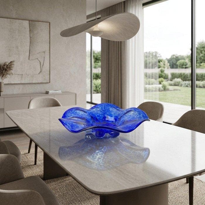 Tafelmiddenstuk - Glas - tafelstuk, Antiquités & Art, Antiquités | Verre & Cristal