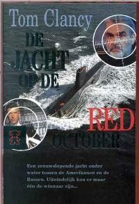 De jacht op de Red October / Zwarte beertjes / 3128, Verzenden, Zo goed als nieuw, Tom Clancy