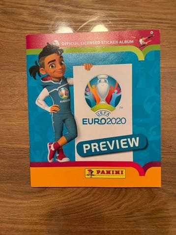 Panini Euro 2020 Preview Empty album + complete loose