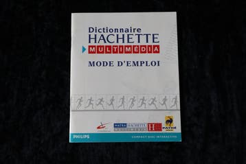 Dictionnaire hachette multimedia CDi Manual Only, Verzenden