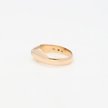 Ring - 18 karaat Geel goud Diamant (Natuurlijk), Nieuw