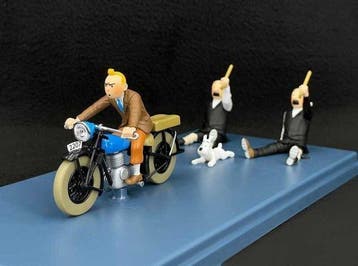 collection Hachette 1/24 - Modelauto - N°70 - La Moto de