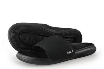 Reef Slippers in maat 40 Zwart, Kleding | Heren, Slippers, Verzenden, Zwart, Zo goed als nieuw