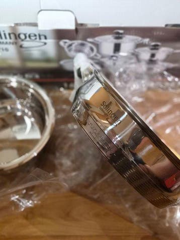 Solingen - NEU - Edelstahl , 18/10 - Design - Kookpottenset