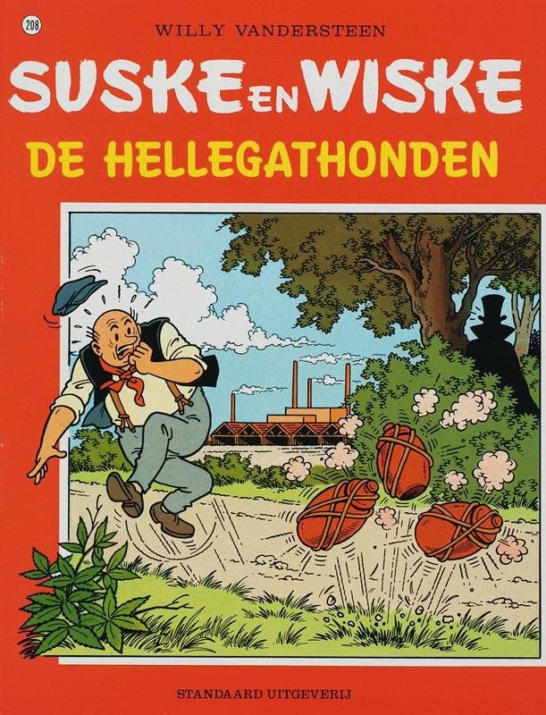 De hellegathonden / Suske en Wiske / 208 9789002153624, Livres, BD, Envoi