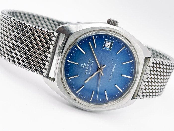 Certina - Blue Ribbon Automatic VOLVO Quick-date - Sans prix, Handtassen en Accessoires, Horloges | Heren
