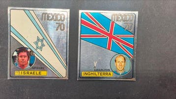 1970 Folbo Figurine Panini Mexico 70 Lotto 3 Scudetti