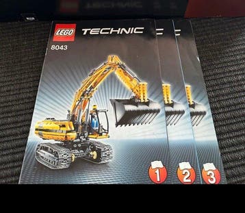 Lego Set - 8043 - Technic - Technic 8043, Nieuw
