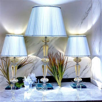 Art Nouveau Drieluik (3) - Kristal - 2025 - Drie lampen
