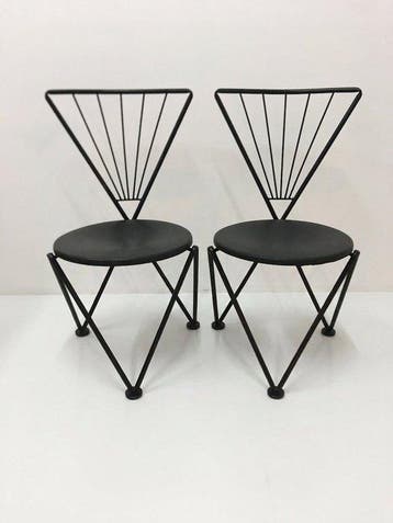 Bonaldo - Jochen Hoffmann - Stoel (4) - Staal, Antiek en Kunst