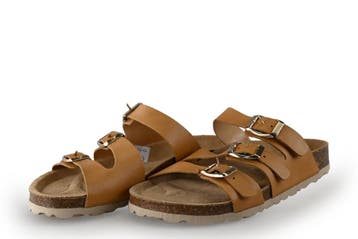 Laurent David Slippers in maat 36 Bruin, Vêtements | Femmes, Verzenden, Slippers