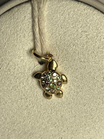Dodo - Pendentif - Tortue de mer - 18 carats Or jaune -, Bijoux, Sacs & Beauté