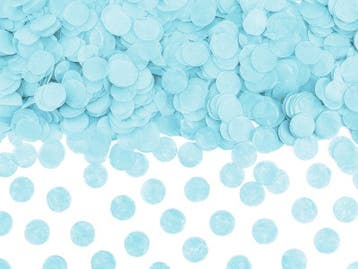 Confetti Rondjes Lichtblauw, Hobby en Vrije tijd, Verzenden, Nieuw