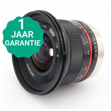 Samyang 12mm f/2 NCS CS Fuji X | Tweedehands, Verzenden, Zo goed als nieuw