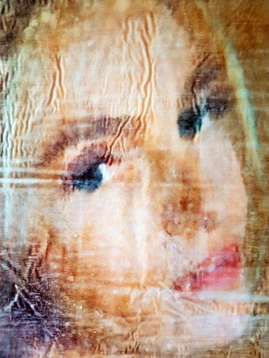 Alessio Mazzarulli - Barbara (n.323) - 63,00 x 53,50 x 2,50, Antiek en Kunst, Kunst | Schilderijen | Modern
