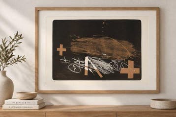Antoni Tapies (1923-2012) - A Effacè