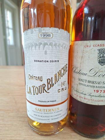 1998 Chateau La Tour Blanche & 1973 Chateau Doisy Daene -, Nieuw