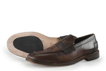 Manfield Loafers in maat 43 Bruin, Kleding | Heren, Schoenen, Loafers, Manfield, Bruin, Verzenden
