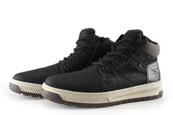 Rieker Veterboots in maat 45 Zwart, Verzenden, Zwart, Boots, Zo goed als nieuw