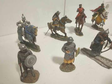 Del Prado - Figuur - 9 x Ritter des Mittelalters u.a. (9) -, Kinderen en Baby's, Speelgoed | Overig, Nieuw