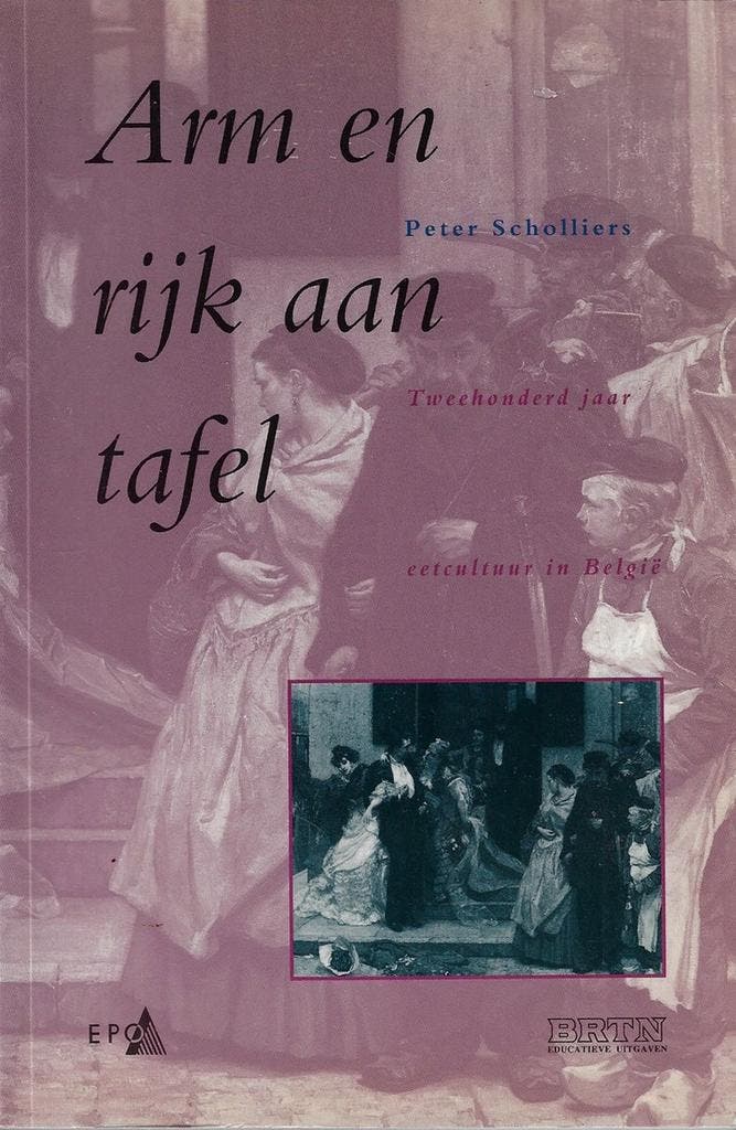 Arm en rijk aan tafel / BRTN-educatieve uitgaven Scholliers, Livres, Histoire mondiale, Envoi