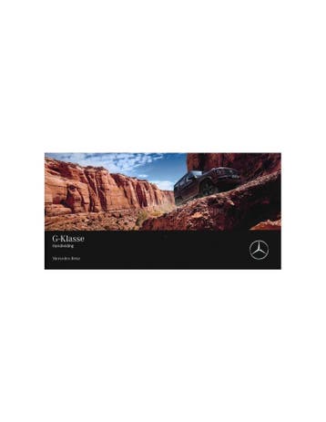 2019 MERCEDES BENZ G KLASSE INSTRUCTIEBOEKJE NEDERLANDS