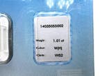 1 pcs Diamant (Natuurlijk) - 1.01 ct - Peer - H - VVS2 - HRD