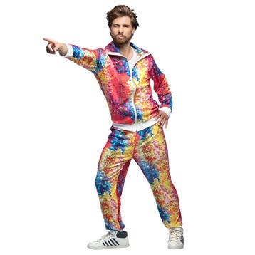 Fout Trainingspak Disco, Kleding | Heren, Verzenden, Nieuw