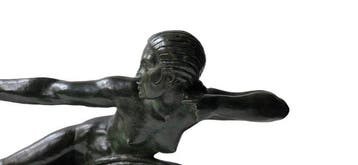 Marcel André Bouraine (1886-1948) - sculptuur, Penthesilea,