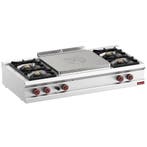 Fornuis/Doorkookplaat | OPTIMA 700 | Gas | 4 Branders (4x, Verzenden, Nieuw in verpakking