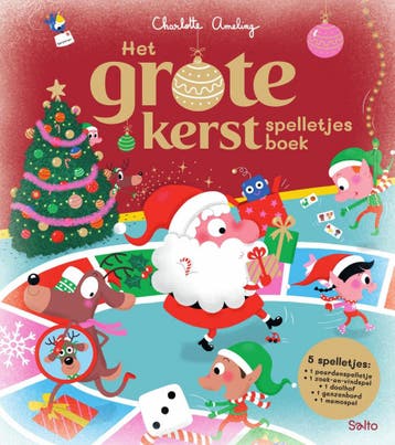 Het grote kerstspelletjesboek 9789002284885, Verzenden, Zo goed als nieuw, Charlotte Ameling