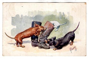Collectie Honden 1900-1940 - Ansichtkaart (82) - 1900-1940