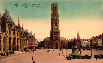 België - Stad en Landschap - Stad Brugge - gevarieerd -, Verzamelen, Gelopen