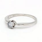 Ring - 14 karaat Witgoud Diamant (Natuurlijk), Nieuw