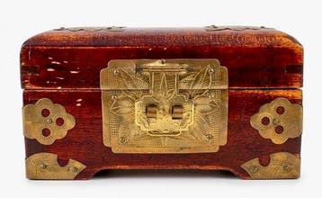 Vintage - Sieradendoos - Palissander - Midden 20e