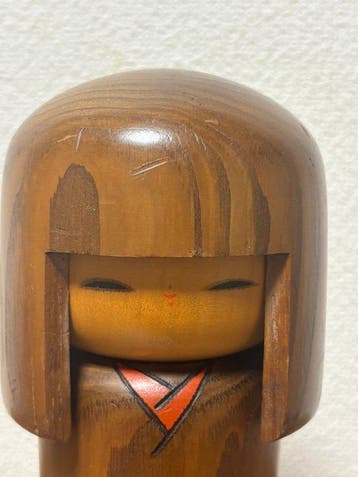 Usaburo -  - Beeld, Kashin Japanese Wooden Doll with