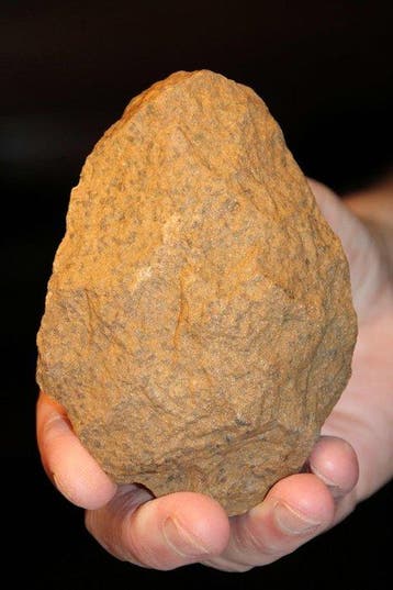 Paleolithisch Steengoed Bifaces - 140 mm (Zonder