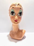 Twiggy head - Mannequin - Plastic